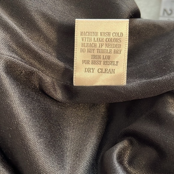 VERY J Lined Black Strapless Mini Dress, Size L - Picture 15 of 16